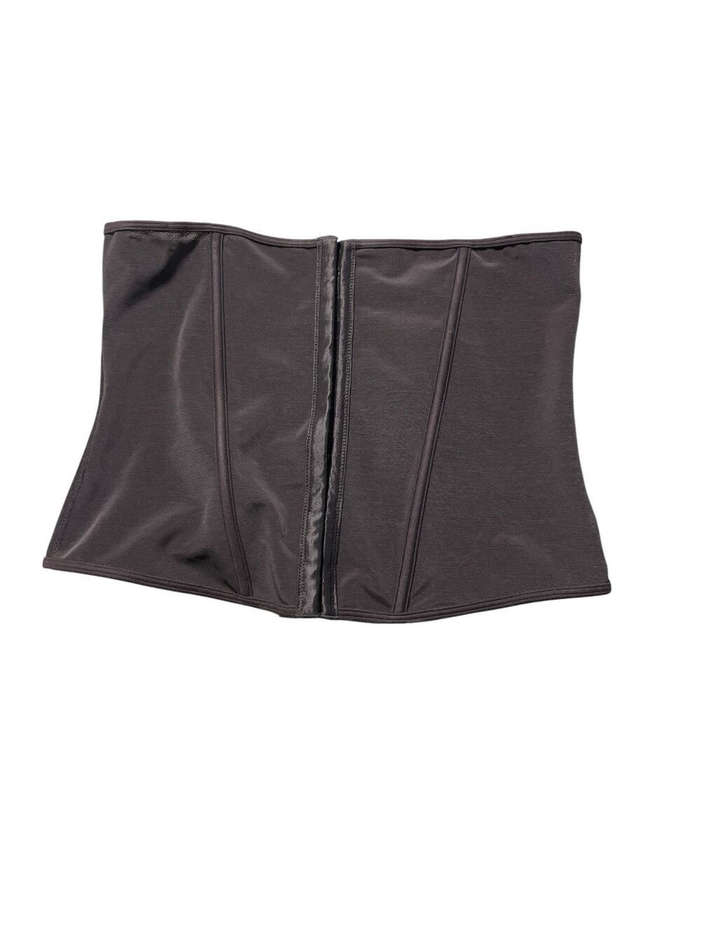 Sofia Vergara Shapewear Black Adjustable Corset Women Large